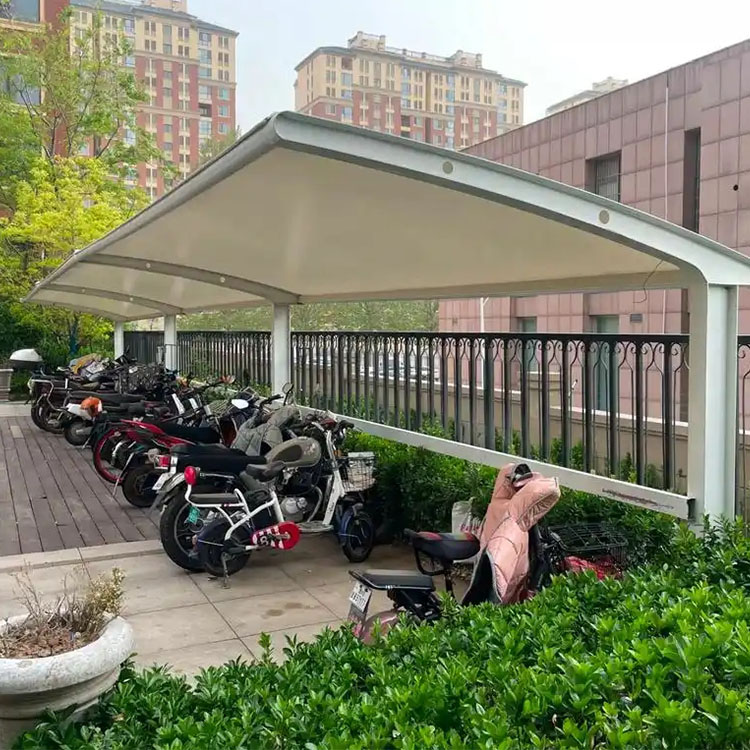 全州县膜结构电动车棚